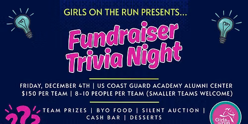 Fundraiser Trivia Night Presented by Girls on the Run of Southeastern CT
