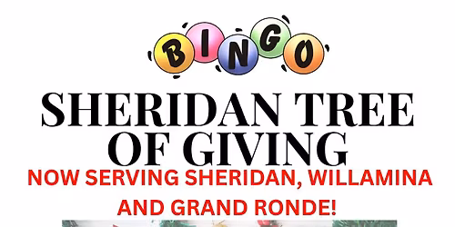 Tree of Giving Bingo Fundraiser