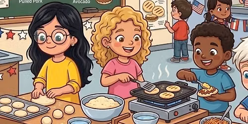 Little Chefs Academy: Arepas with the Author