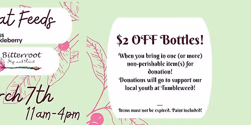 Art That Feeds with Ms. Huckleberry