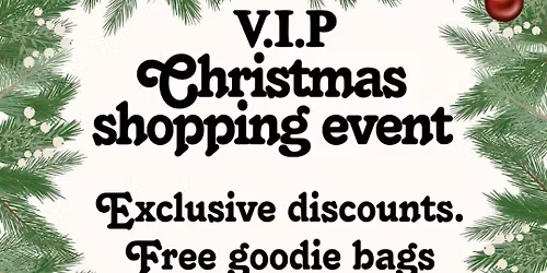 V.I.P. SHOPPING EVENT