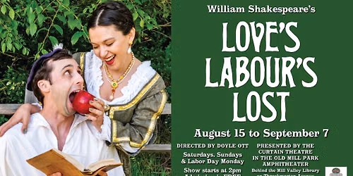 Curtain Theatre Presents Love\u2019s Labour\u2019s Lost
