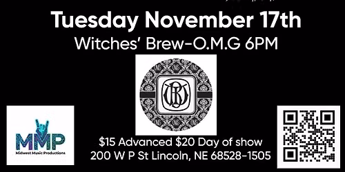 GRAVE CORPS, MEGADESTROYER, RICO\u2019S PASS, BLEEDING HORIZON AT WITCHES BREW NOVEMBER 17th!