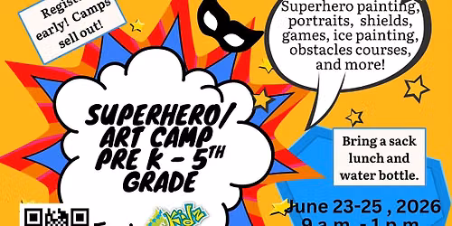 Superhero\/Art Camp