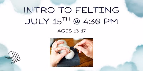 Teen Felting Class