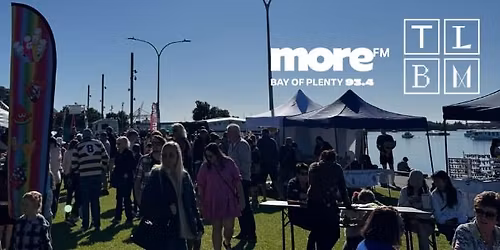 The Little Big Markets - Tauranga Waterfront Summer Season!  \ud83c\udf0a ~ Cruise Ship in \ud83d\udea2