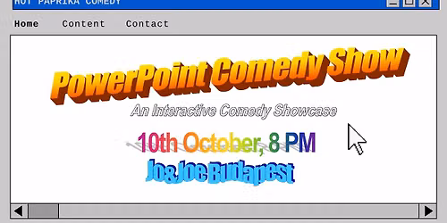 PowerPoint English Comedy Showcase