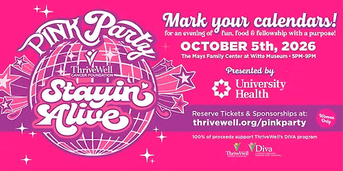 Pink Party Stayin' Alive!