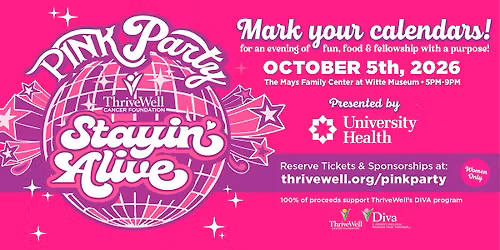 Pink Party Stayin' Alive!