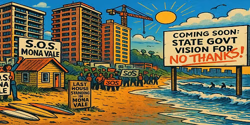 SOS Save Our Suburb Mona Vale Parliamentary Delegation