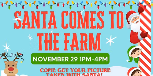 Santa Comes To The Farm 