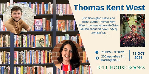 Author Event with Thomas Kent West