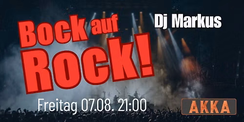 Bock auf Rock! Dj Markus pr\u00e4sentiert Ausgesuchtes aus der Rockgeschichte. Vinyl vom Feinsten