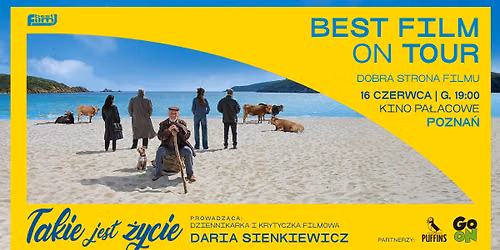 Best Film On Tour: Takie jest \u017cycie | Przedpremiera i spotkanie wok\u00f3\u0142 filmu