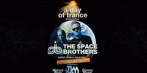 The SPACE BROTHERS - 3 hour World Exclusive Vinyl Set with TIM LYALL