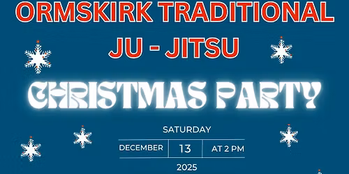 WJJF - WIGAN\/Ormskirk Traditional Ju-Jitsu Christmas Party
