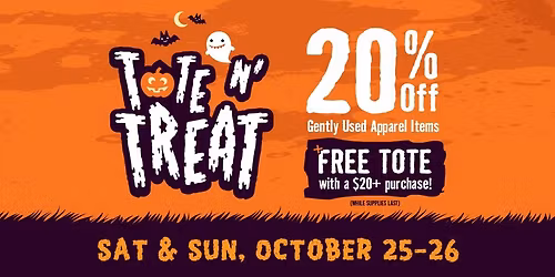 Tote N Treat Event