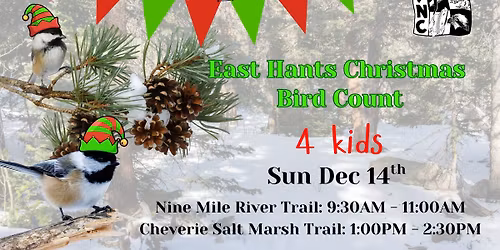 East Hants Christmas Bird Count 4 Kids
