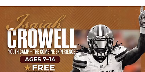 Isaiah Crowell Free Youth Football Camp and Combine Experience