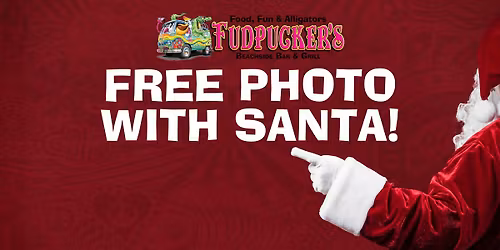 Free Photos with Santa at Fudpucker's