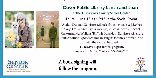 A Story of Love and War: A DPL Lunch & Learn at the Tuscarawas Senior Center