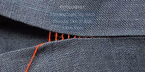 Mending Night: Slip Stitch