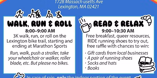 Rainbow Rise, Run and Read