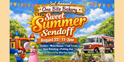 3rd Annual Sweet Summer Sendoff at Boyertown Park
