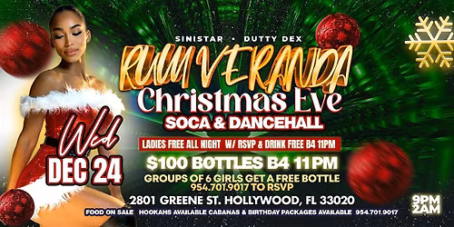 Rum Veranda - Christmas Eve