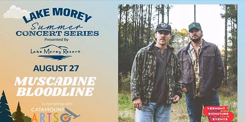 Summer Concert: Muscadine Bloodline at Lake Morey Resort - Fairlee, VT
