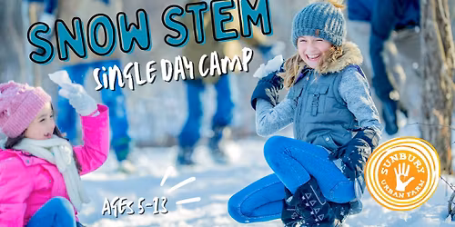 Single Day Camp - Snow STEM - Ages 5-13