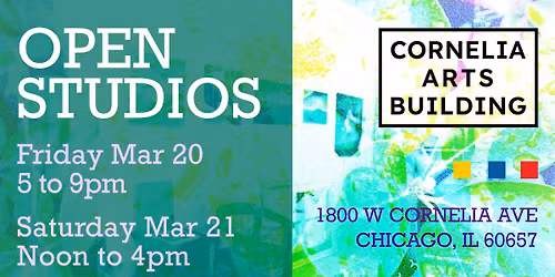 Cornelia Arts Building March Open Studios 2026