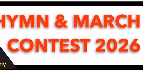 RED ADMIRAL HYMN & MARCH CONTEST 2026