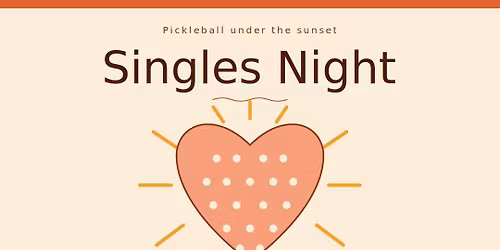 Singles Night 20\u2019s & 30\u2019s