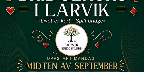 Nybegynnerkurs i bridge