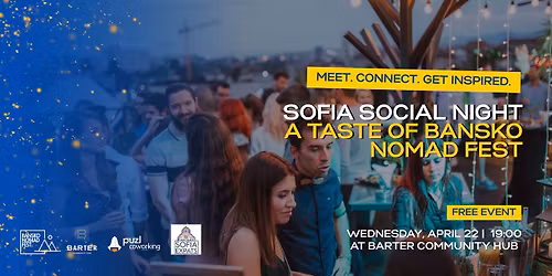 Sofia Social Night: A Taste of Bansko Nomad Fest