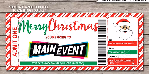 Christmas On Main at Greg Rowles Legacy Theater