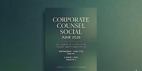 Corporate Counsel Social - June 2026