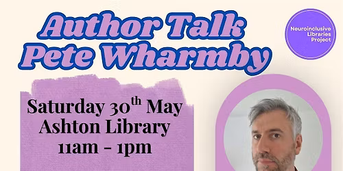 Author Talk and Q&A with Pete Wharmby