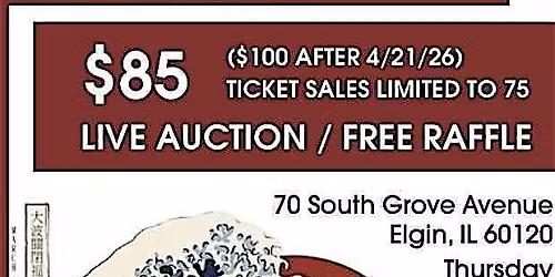 NENA Butterfly Garden Gala at Kubo Sushi 2026