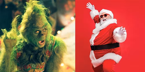 Monday Spirit day Santa vs Grinch dress up