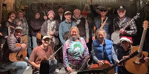 \ud83c\udfbb Bluegrass Jam at The Crepe Place \ud83e\ude95