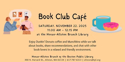 Book Club Caf\u00e9