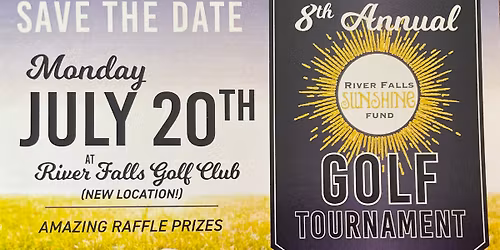8th Annual River Falls Sunshine \u2600\ufe0f Golf Tournament 