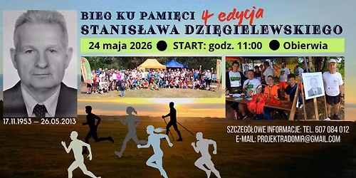 Bieg ku pami\u0119ci Stanis\u0142awa Dzi\u0119gielewskiego 2026