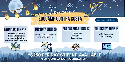 Teacher EduCamp Contra Costa