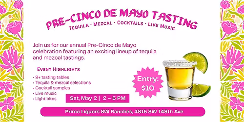 Pre-Cinco de Mayo Tasting