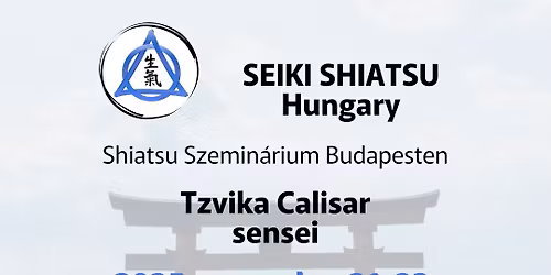 Seiki Meridian Shiatsu szemin\u00e1rium