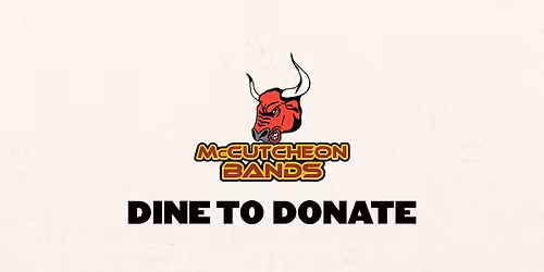 McCutheon High School Band Boosters Dine to Donate
