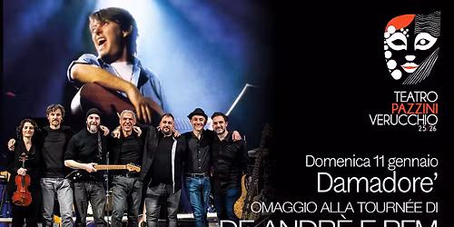 DAMADORE\u2019 omaggio a Fabrizio De Andre\u0301 e PFM